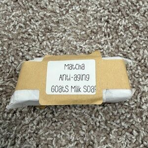 Givvy Matcha Anti-Aging Goats Milk Soap - Brand New